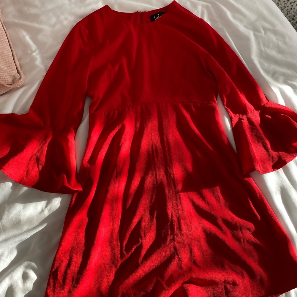 Red dress